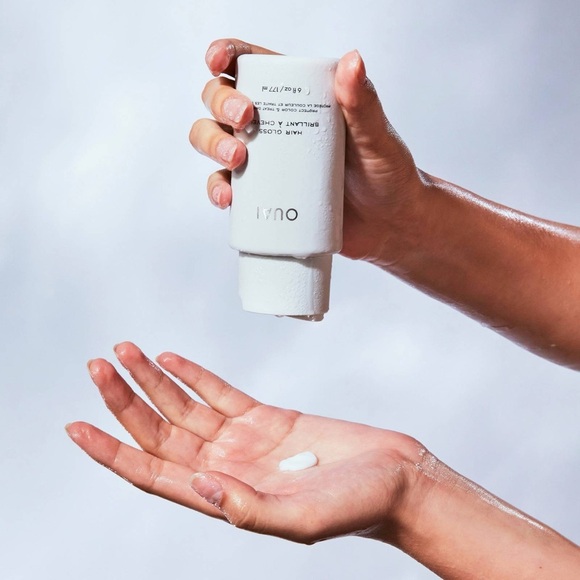 OUAI HAIR GLOSS- 6 fl oz protective color and treat damage hair care product NEW - Picture 4 of 10